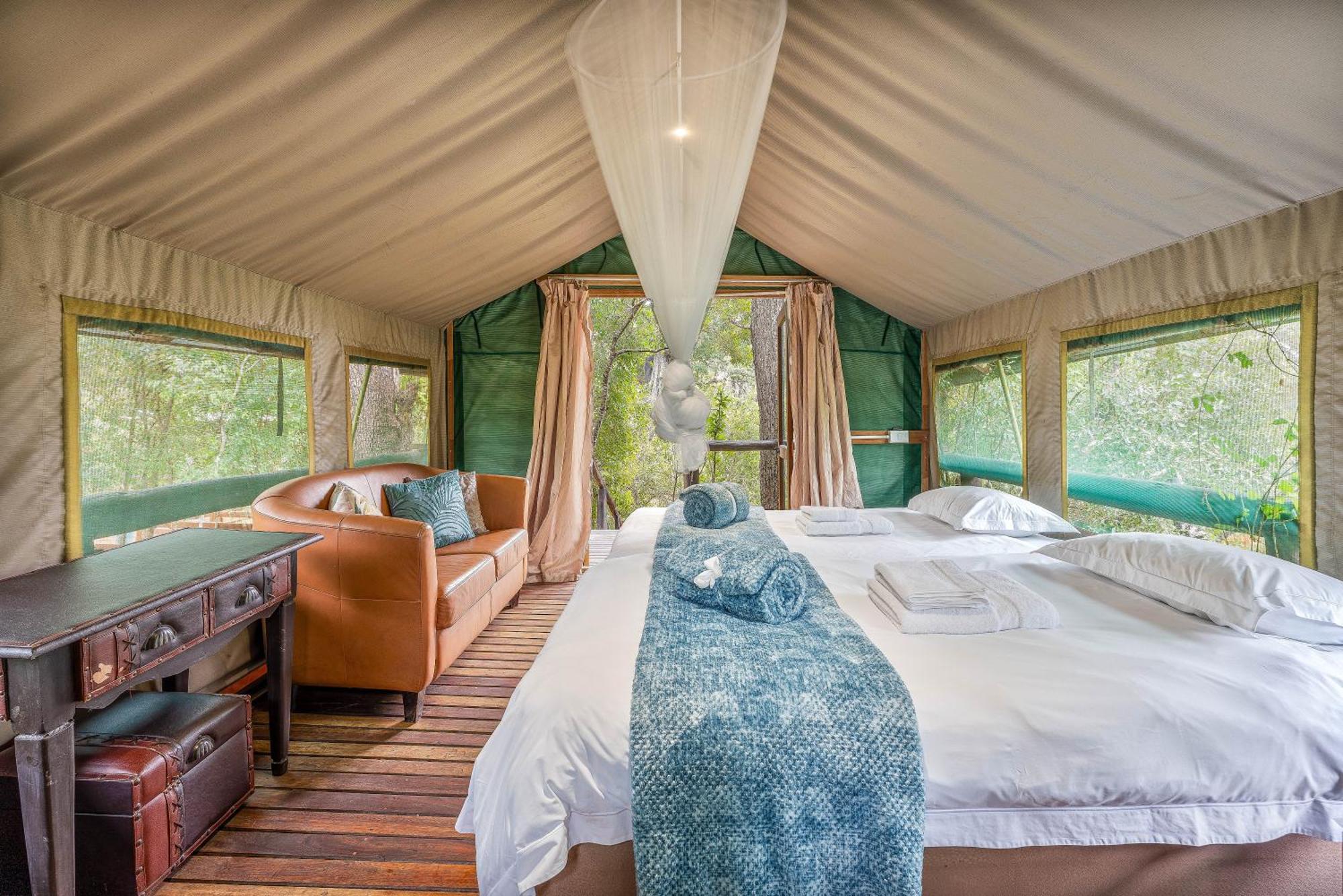 Ndzhaka Tented Camp محمية مانيليتي للطرائد المظهر الخارجي الصورة